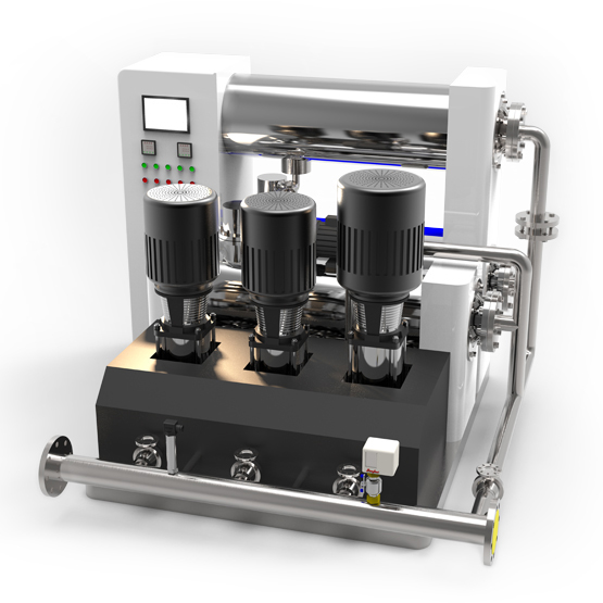 ZSWBL智能三罐式无负压变频供水设备